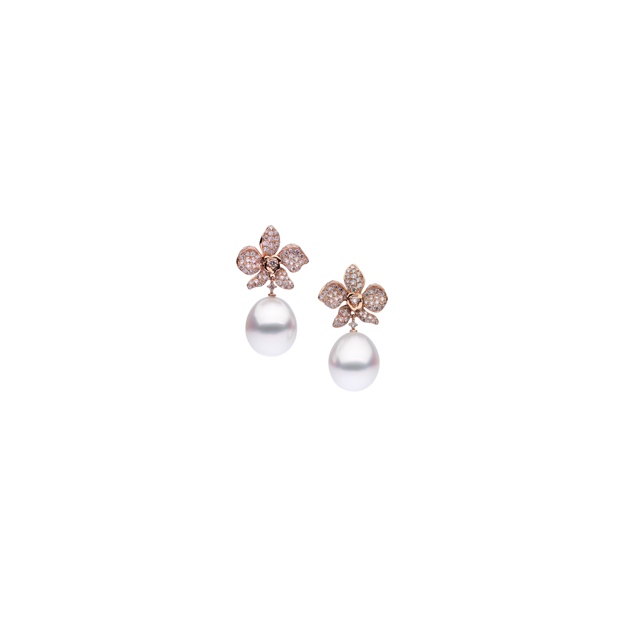 Orchid Diamond Earrings
