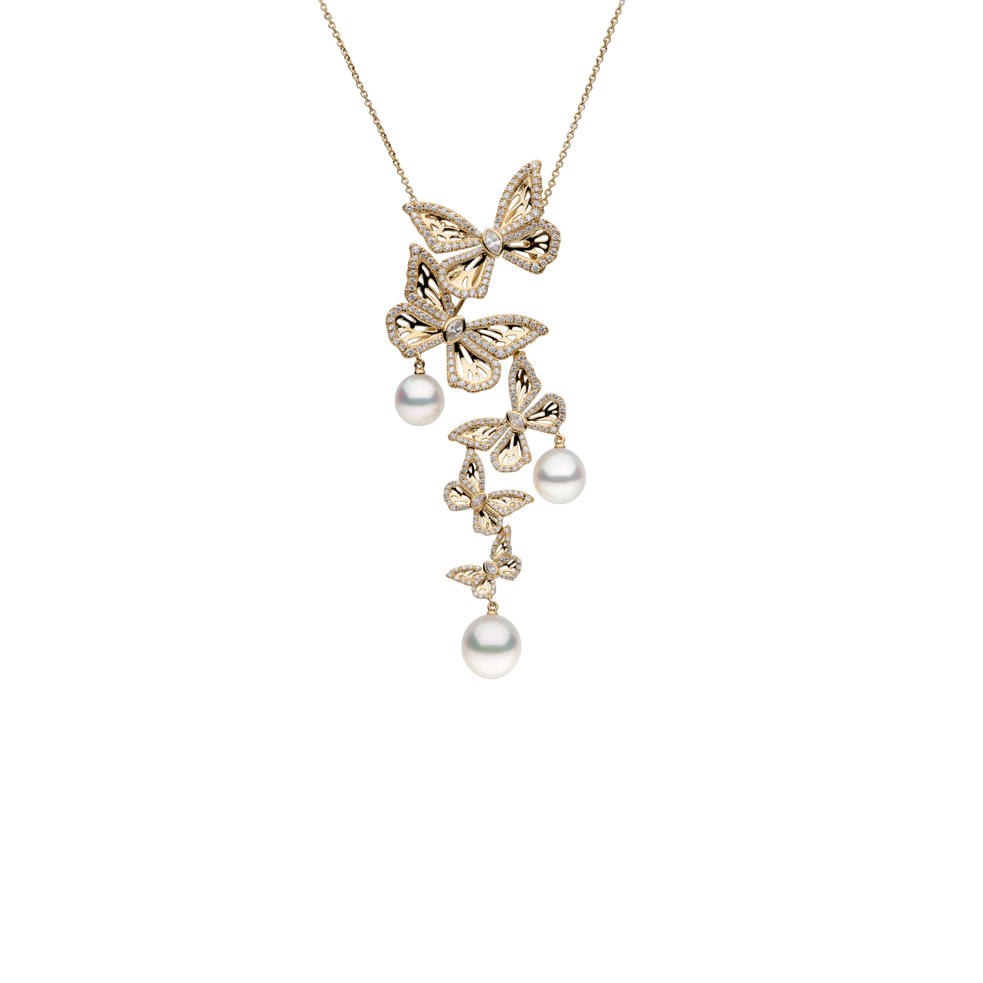 Papillon Necklace & Brooch