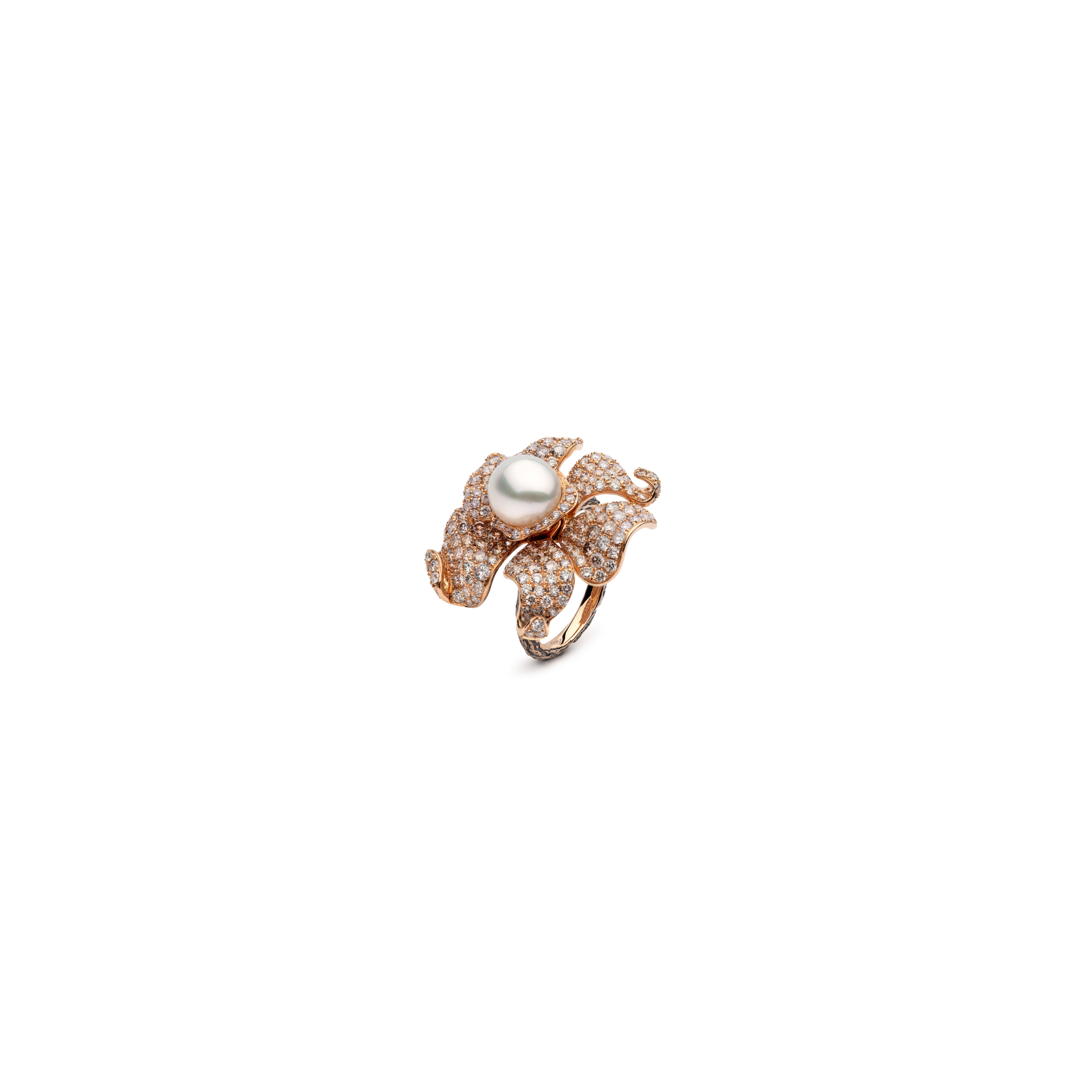 Orchid Diamond Cocktail Ring